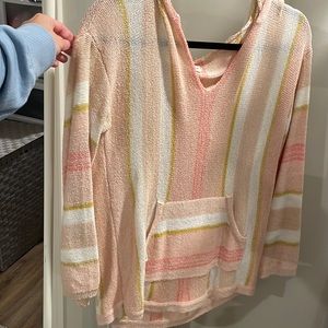 Lightweight pink sweatshirt!